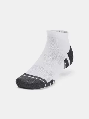 Șosete UNDER ARMOUR PERFORMANCE TECH LOW (3 PÁRY) 1379504-100 ALB