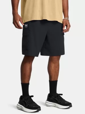 Pantaloni scurți pentru bărbați UNDER ARMOUR VIBE WOVEN CARGO SHORT 1386560-001 NEGRU