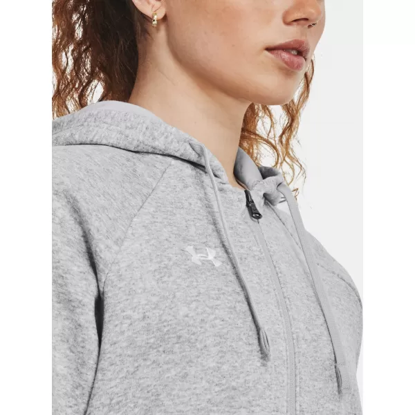  Hanorac de dama UNDER ARMOUR RIVAL FLEECE FZ HOODIE 1379497-012 GRI 