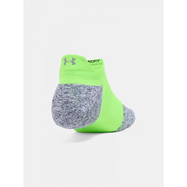  Șosete UNDER ARMOUR AD RUN CUSHION NS TAB (1 PÁR) 1376075-389 VERDE 