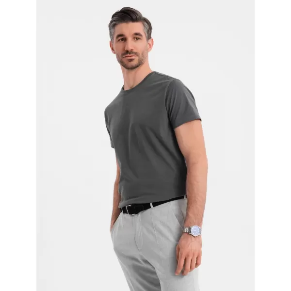  Cămaşă OMBRE OM-TSBS-0236 GRAFIT 