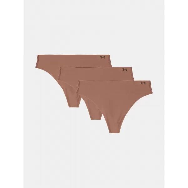  Tanga de dama UNDER ARMOUR PURE STRETCH NS THONG 1383893-625 MARO 