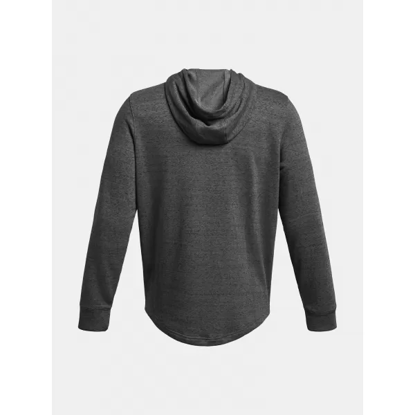  Hanorac pentru bărbați UNDER ARMOUR RIVAL TERRY GRAPHIC HOOD 1386047-025 GRI 