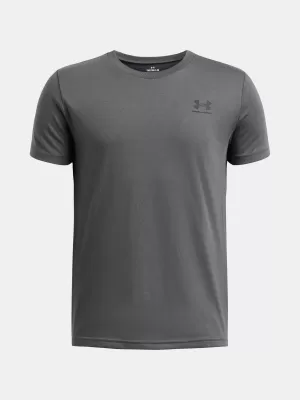 Tricou băieți UNDER ARMOUR B SPORTSTYLE LC SS 1389962-012 GRI