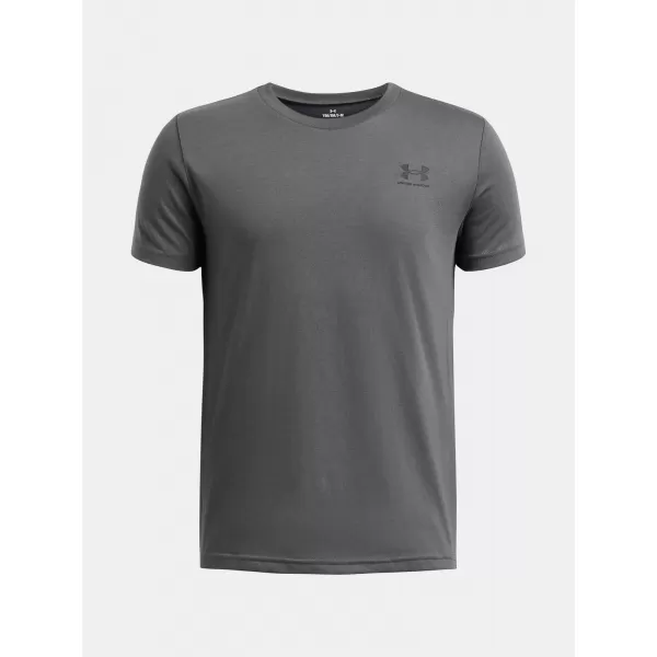  Tricou băieți UNDER ARMOUR B SPORTSTYLE LC SS 1389962-012 GRI 