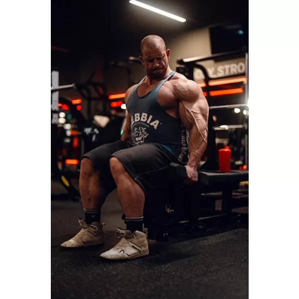  Lărgiș spate muscular spalat GOLDEN AGE 791 BLUE Nebbia 