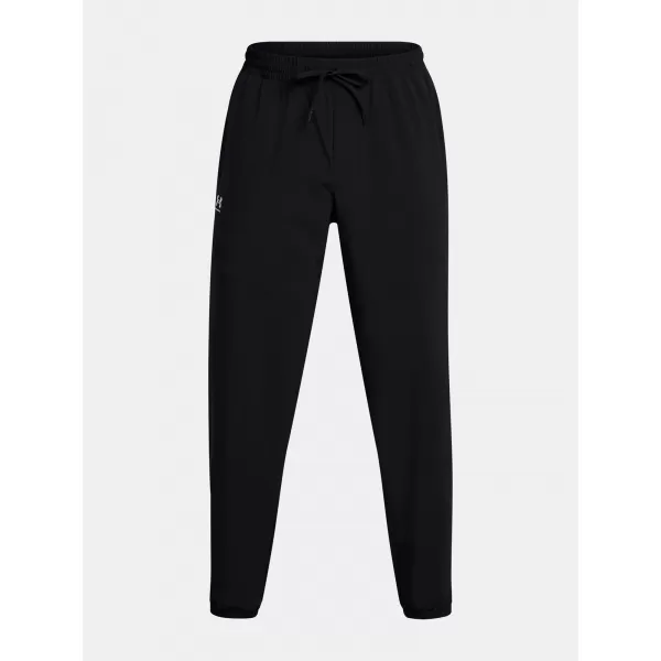  Pantaloni de trening pentru bărbați UNDER ARMOUR VIBE WOVEN JOGGER 1386557-001 NEGRU 