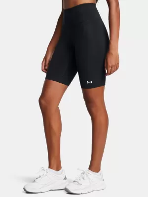Pantaloni scurți de damă UNDER ARMOUR MOTION BIKE SHORT EMEA 1388646-001 NEGRU