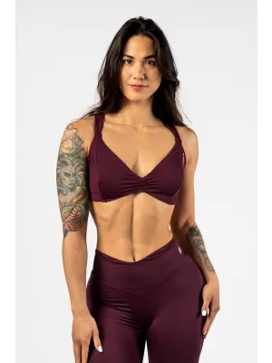 Sutien sport STRONG BEAUTY 424 DARK RED Nebbia