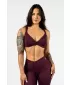 Sutien sport STRONG BEAUTY 424 DARK RED Nebbia