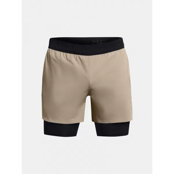  Pantaloni scurți pentru bărbați UNDER ARMOUR VANISH ELITE 2IN1 SHORT 1378604-203 MARO 