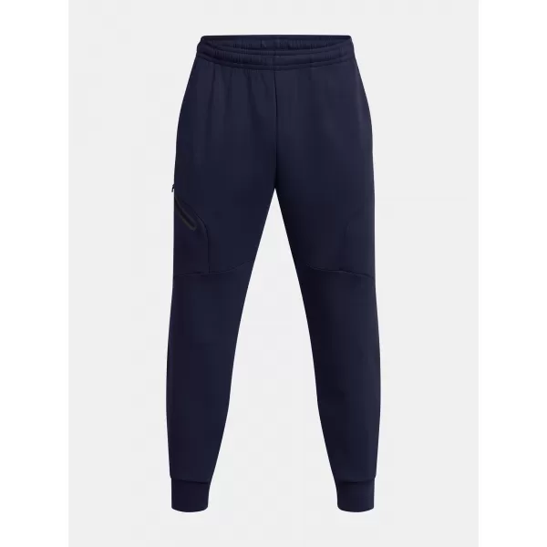  Pantaloni de trening pentru bărbați UNDER ARMOUR UNSTOPPABLE FLC JGR EU 1389353-410 ALBASTRU 