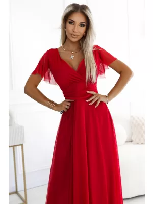 Rochie NUMOCO NASTIA 562-7 ROŞU