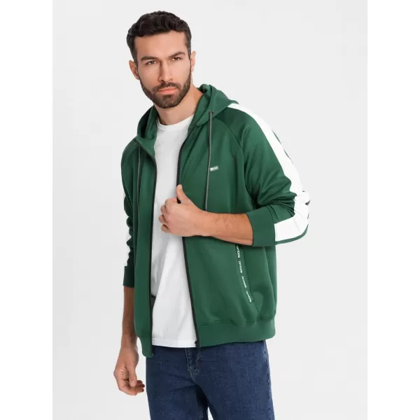  Panoul pentru bărbați OMBRE OM-SSZP-0210 VERDE ÎNCHIS 