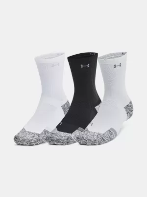 Șosete UNDER ARMOUR UNISEX AD PRO MID (3 PÁRY) 1387048-001 NEGRU