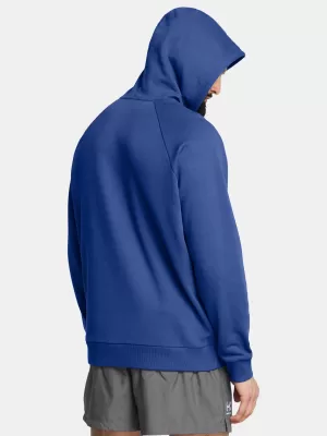 Hanorac pentru bărbați UNDER ARMOUR RIVAL FLEECE HOODIE 1379757-432 ALBASTRU