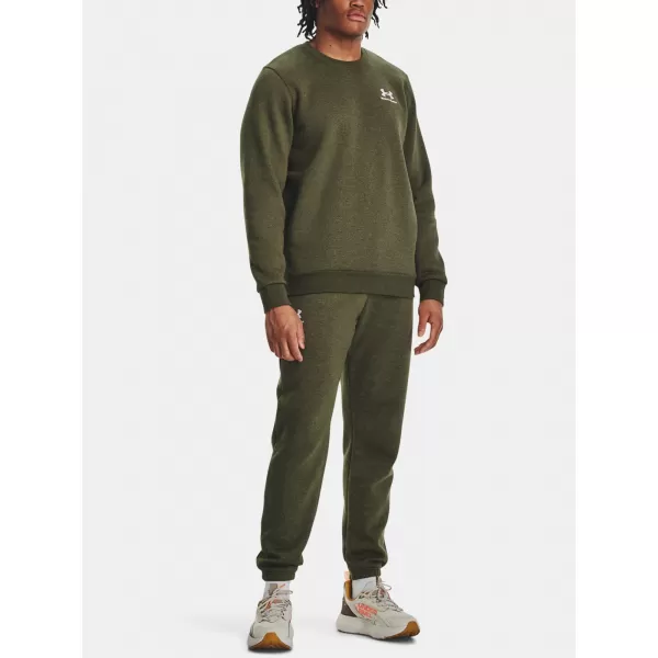  Pantaloni de trening pentru bărbați UNDER ARMOUR ESSENTIAL FLEECE JOGGER 1373882-391 VERDE 
