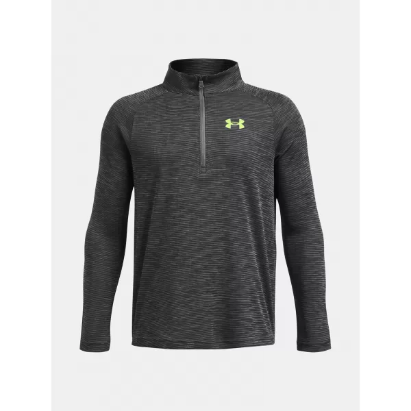  Tricou băieți UNDER ARMOUR TECH TEXTURED 1/2 ZIP 1382791-025 GRI 
