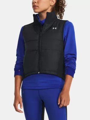 Vesta de dama UNDER ARMOUR STRM SESSION RUN VEST 1378502-001 NEGRU