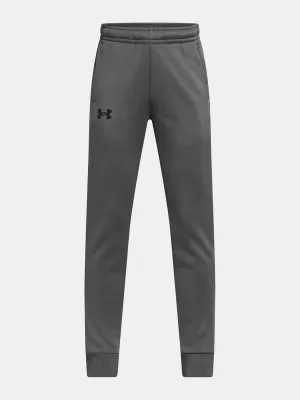 Pantaloni de trening pentru băieți UNDER ARMOUR ARMOUR FLEECE JOGGERS 1373543-025 GRI