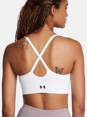 Sutien de damă UNDER ARMOUR VANISH SEAMLESS LOW BRA 1384417-100 ALB