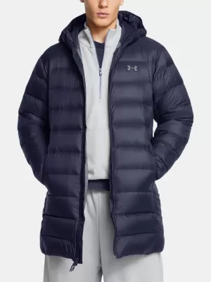 Jachetă pentru bărbați UNDER ARMOUR LEGEND DOWN PARKA 1385839-410 ALBASTRU
