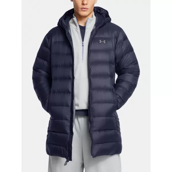  Jachetă pentru bărbați UNDER ARMOUR LEGEND DOWN PARKA 1385839-410 ALBASTRU 