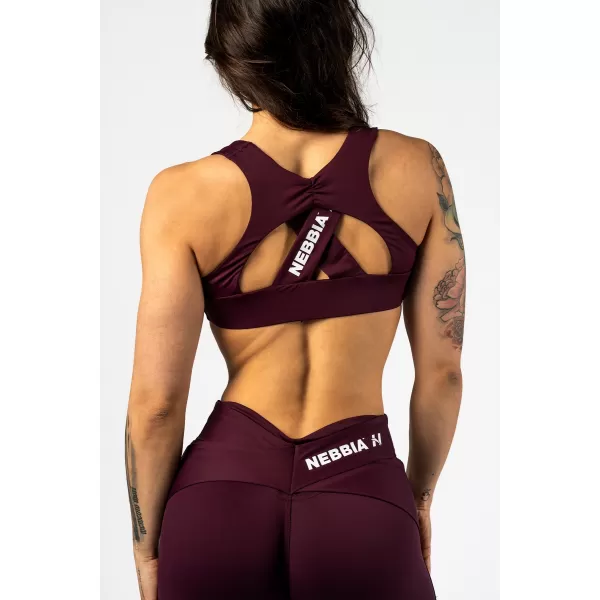  Sutien sport STRONG BEAUTY 424 DARK RED Nebbia 