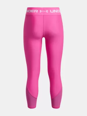Jambiere pentru fete UNDER ARMOUR ARMOUR ANKLE CROP 1373950-652 ROZ