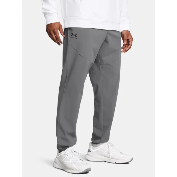  Pantaloni de trening pentru bărbați UNDER ARMOUR VIBE WOVEN JOGGER 1386557-025 GRI 
