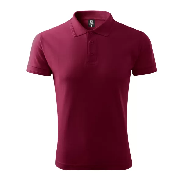  Mens t -thirt cu guler ALTISPORT NoPrint NP/ALM302 GRANAT 