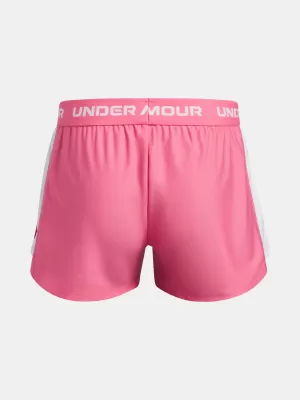 Pantaloni scurți pentru fete UNDER ARMOUR G TECH PLAY UP SHORT 1390075-672 ROZ
