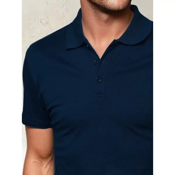  Tricou pentru bărbați DSTREET PX0553 ALBASTRU ÎNCHIS 