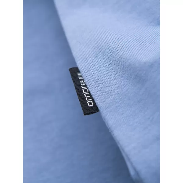  Cămaşă OMBRE OM-TSBS-0237 ALBASTRU 