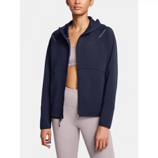  Hanorac de dama UNDER ARMOUR UNSTOPPABLE FLEECE FZ 1379842-410 ALBASTRU 