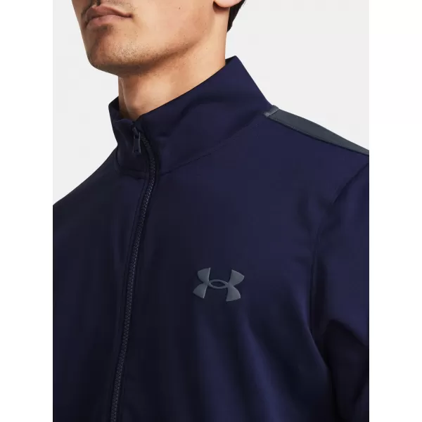  Set pentru bărbați UNDER ARMOUR KNIT TRACK SUIT 1357139-410 ALBASTRU 