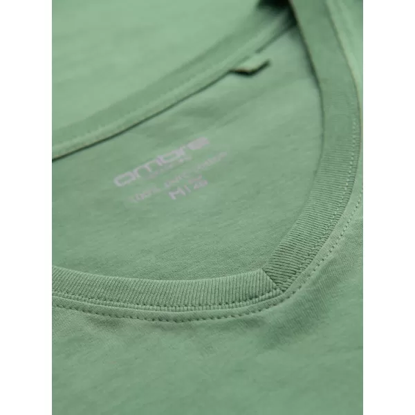  Cămaşă OMBRE OM-TSBS-0237 VERDE 