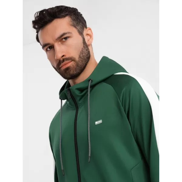  Panoul pentru bărbați OMBRE OM-SSZP-0210 VERDE ÎNCHIS 