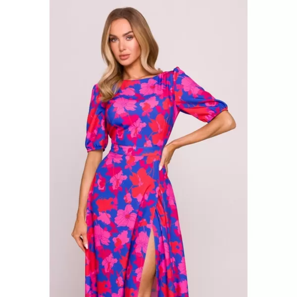  Rochie MOE M858 ROZ 