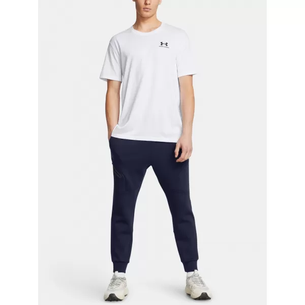  Pantaloni de trening pentru bărbați UNDER ARMOUR UNSTOPPABLE FLC JGR EU 1389353-410 ALBASTRU 