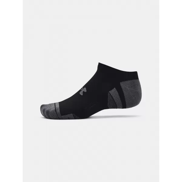  Șosete UNDER ARMOUR PERFORMANCE COTTON NS (3 PÁRY) 1379526-001 NEGRU 