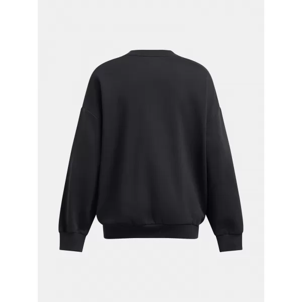 Hanorac de dama UNDER ARMOUR RIVAL FLEECE OS CREW NEGRU 