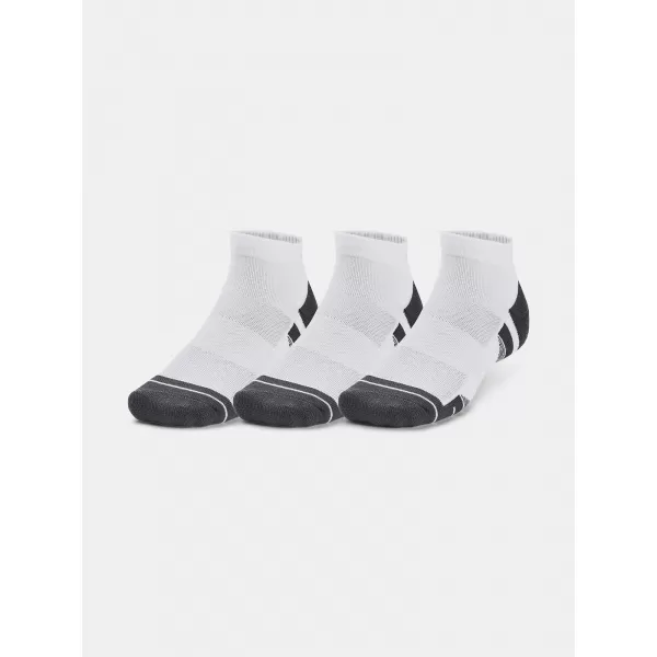  Șosete UNDER ARMOUR PERFORMANCE TECH LOW (3 PÁRY) 1379504-100 ALB 