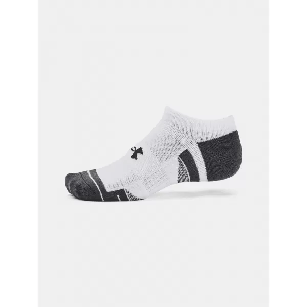  Șosete UNDER ARMOUR PERFORMANCE TECH NS (3 PÁRY) 1379503-100 ALB 