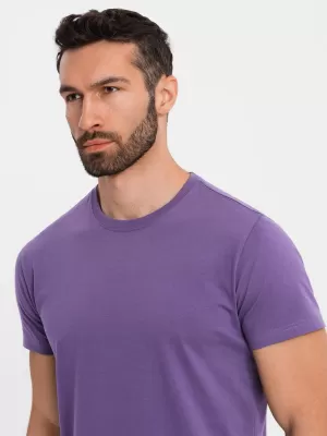 Cămaşă OMBRE OM-TSBS-0236 VIOLET