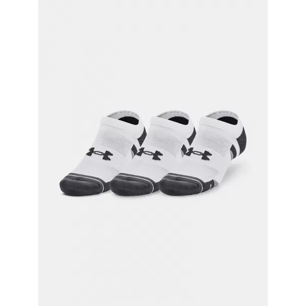  Șosete UNDER ARMOUR PERFORMANCE COTTON NS (3 PÁRY) 1379526-100 ALB 