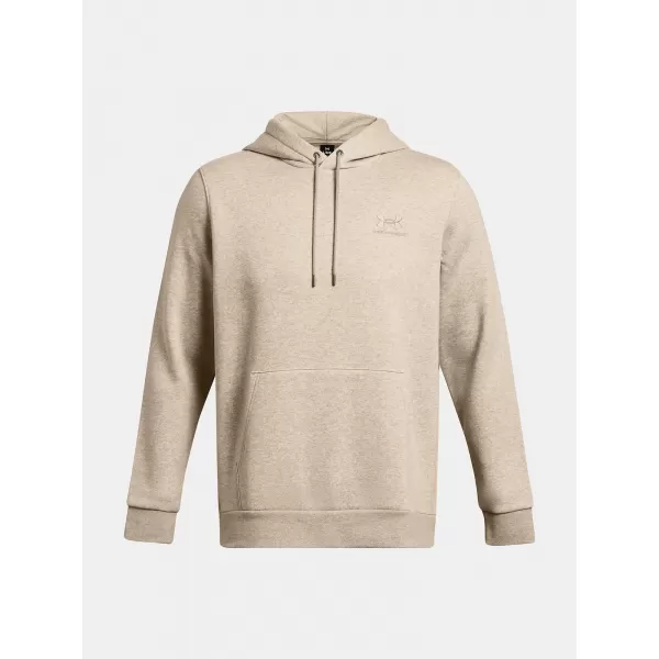  Hanorac pentru bărbați UNDER ARMOUR ESSENTIAL FLEECE HOODIE 1373880-203 MARO 