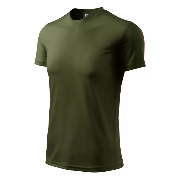  Tricou funcțional pentru bărbați ALTISPORT NoPrint NP/ALM421 MILITAR 