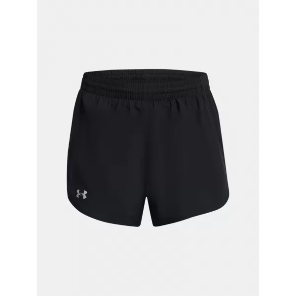  Pantaloni scurți de damă UNDER ARMOUR FLY BY 2-IN-1 SHORTS 1382440-001 NEGRU 