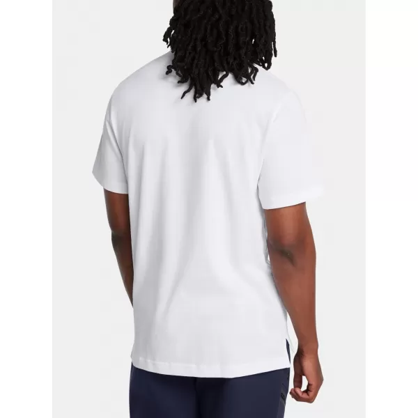  Tricou pentru bărbați UNDER ARMOUR ICON POLO 1386608-100 ALB 
